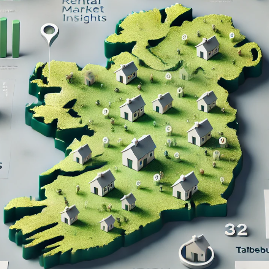 Irish Rentals Market — Python scraping and Tableau dashboard project analysing 2,555 rental listings